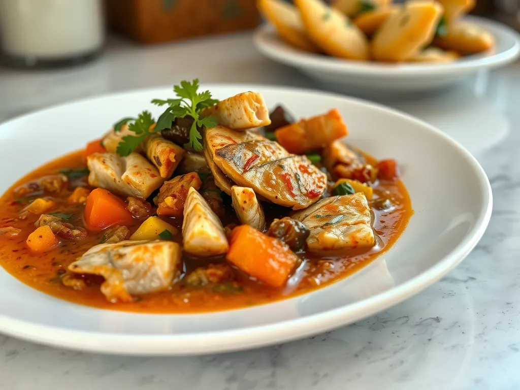 Moroccan Tuna Stew