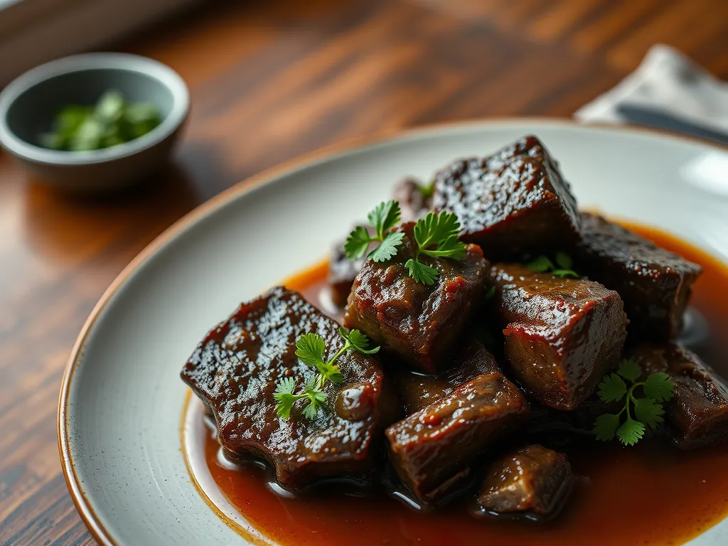 One-Pan Braised Short Ribs with Mashed Potatoes