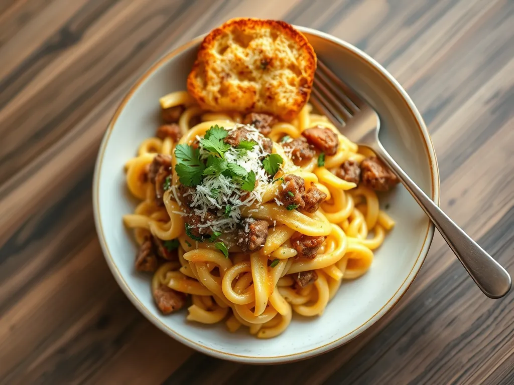One-Pan Cheeseburger Macaroni