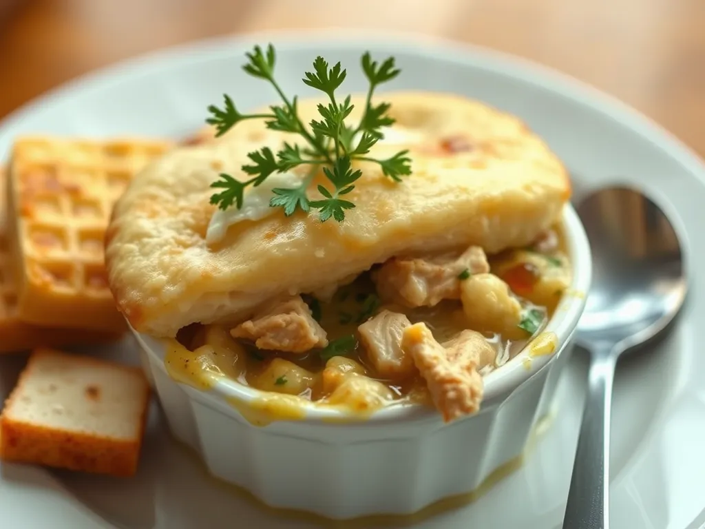 One-Pan Chicken Pot Pie Soup