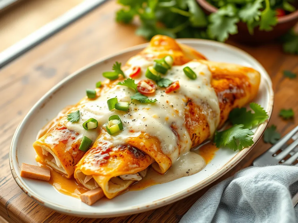One-Pan Chicken Enchilada Skillet