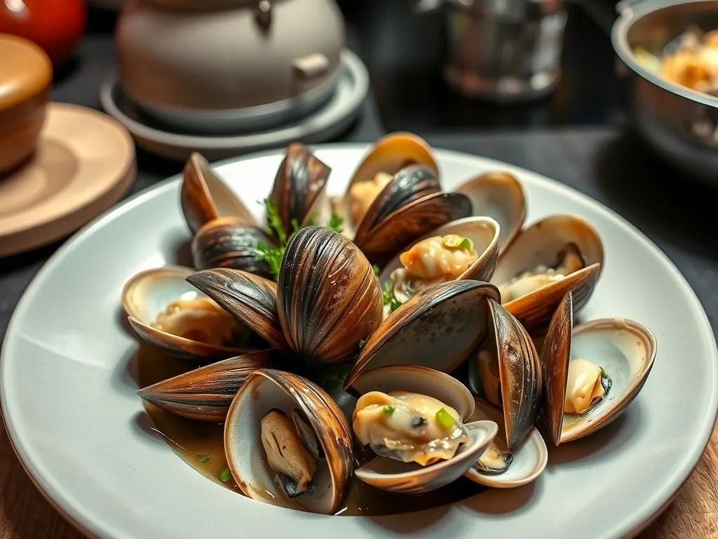 One-Pan Garlic Butter Steamed Clams