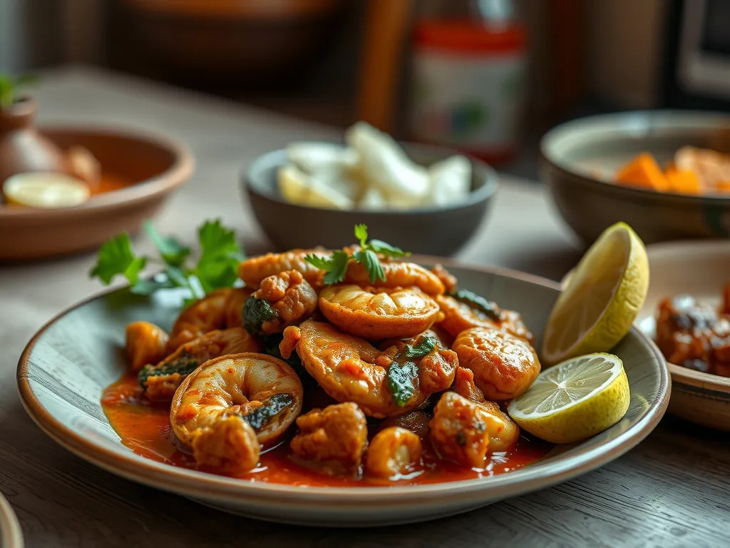 One-Pan Seafood Tagine
