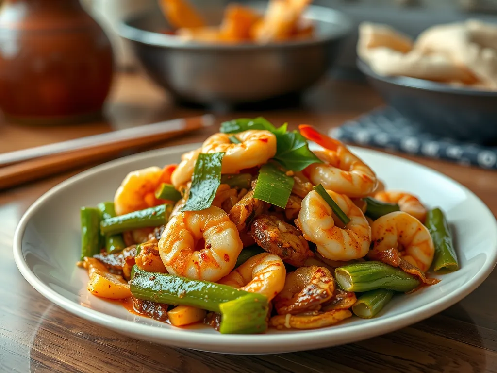 One-Pan Shrimp Stir-Fry