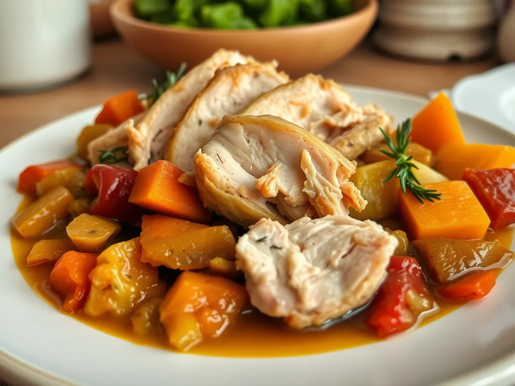 One-Pan Turkey & Root Vegetable Stew