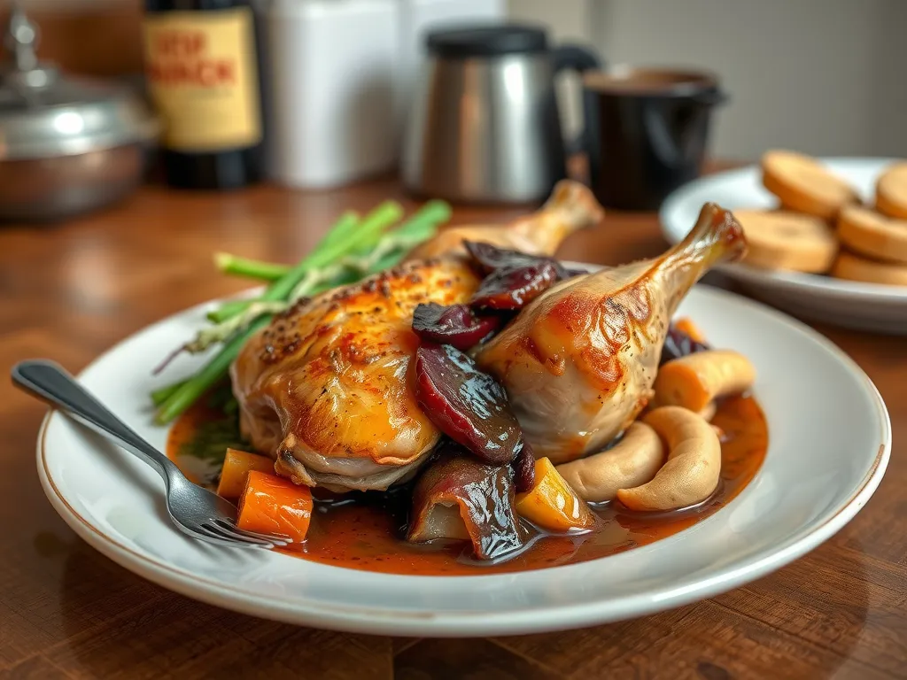 One-Pan Turkey Coq au Vin