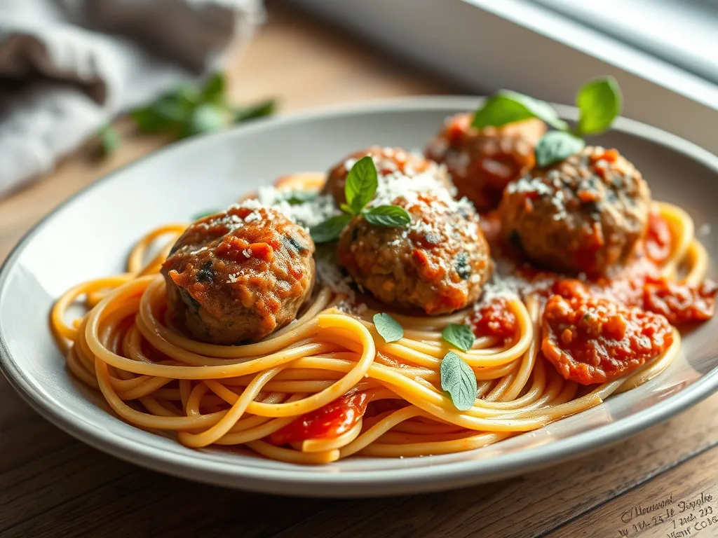 One-Pot Turkey Spaghetti and Meatballs