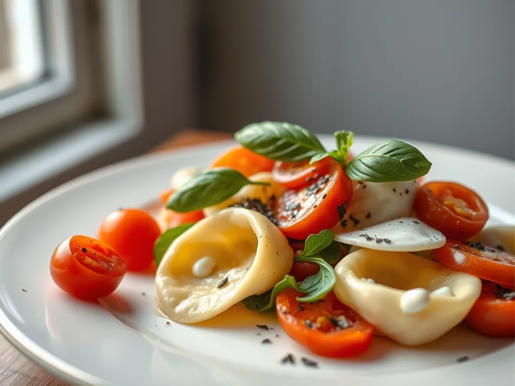 Quick Caprese Tortellini
