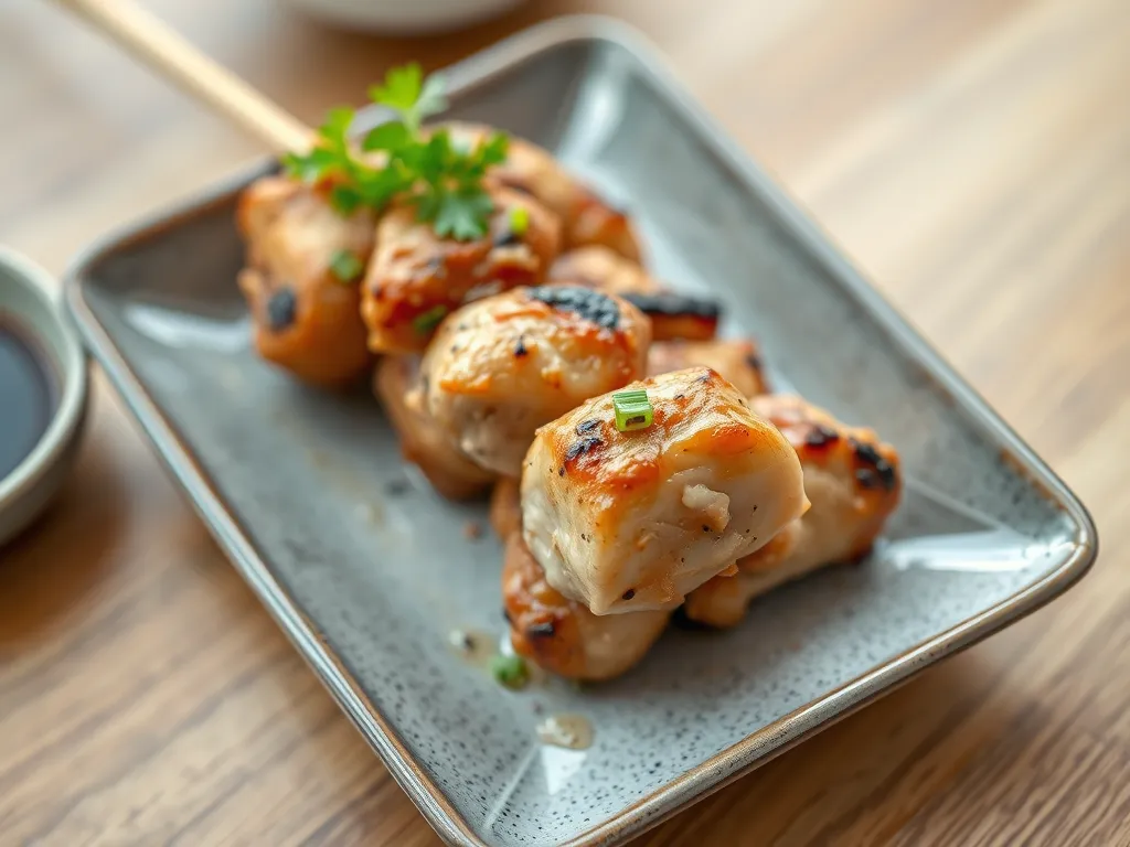Quick Chicken Yakitori Bowl