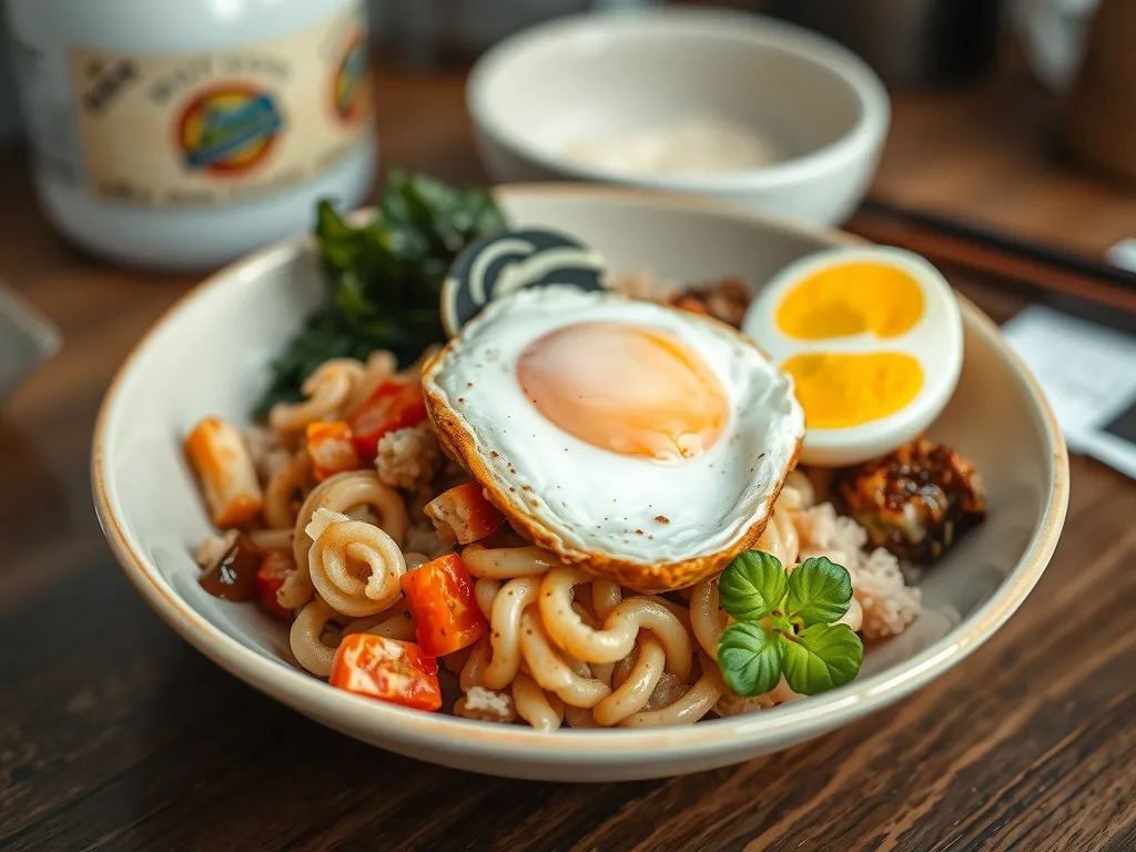 Quick Egg Donburi