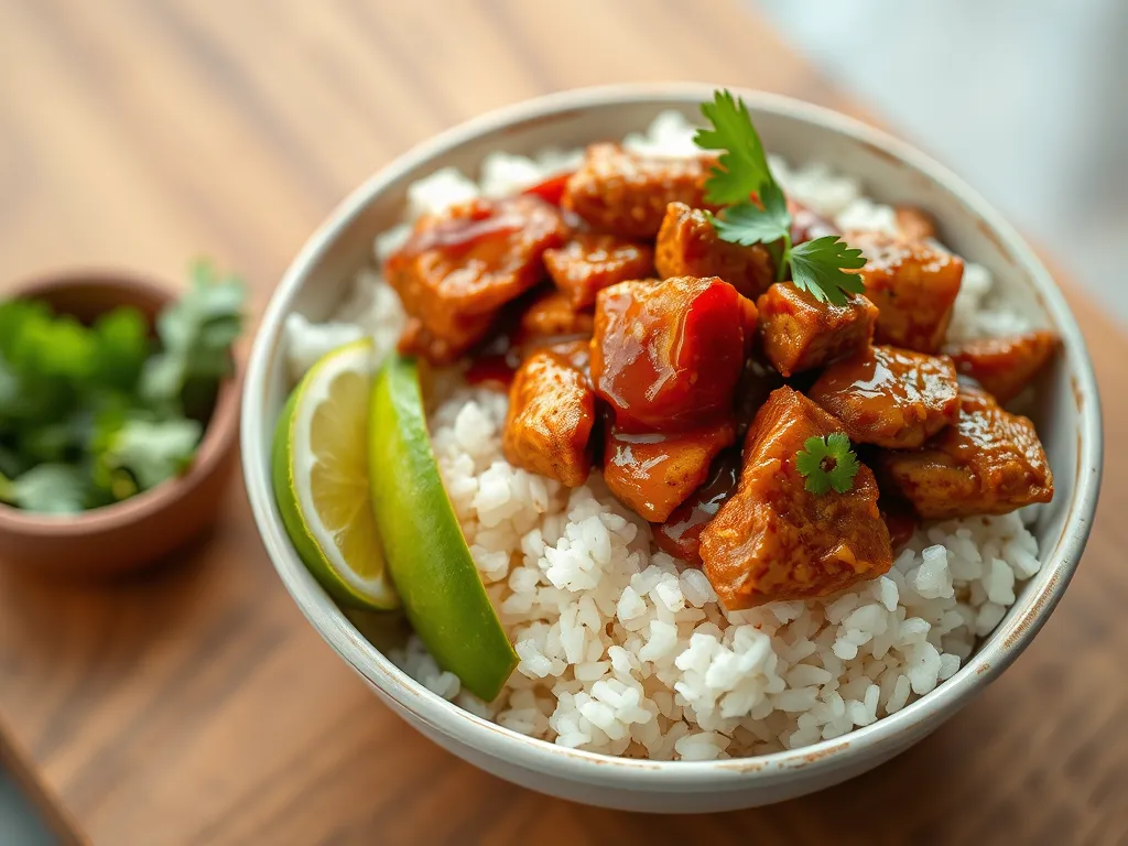 Quick Gochujang Chicken Bowl