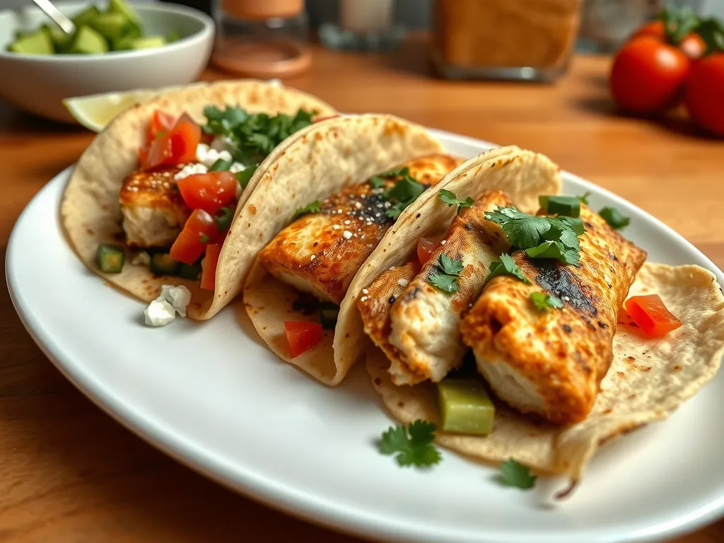Quick Lime & Cumin Fish Tacos