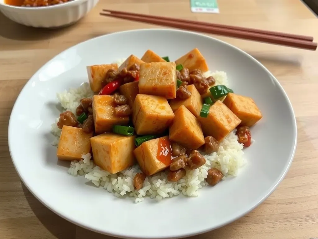 Quick Mapo Tofu