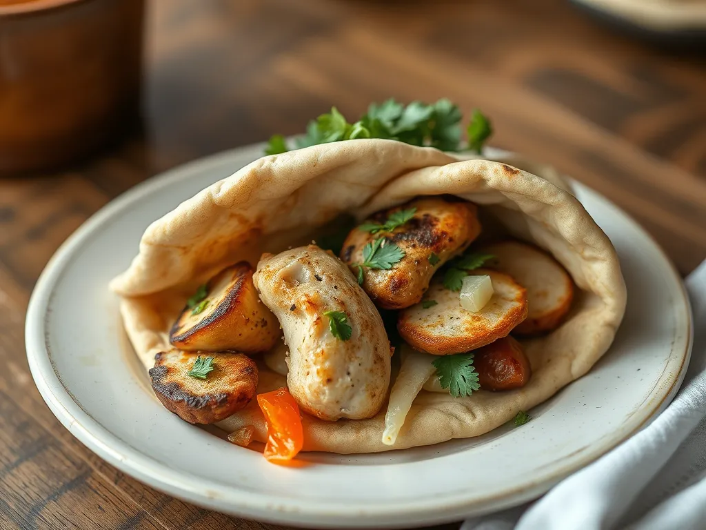 Quick One-Pan Greek Chicken Pita