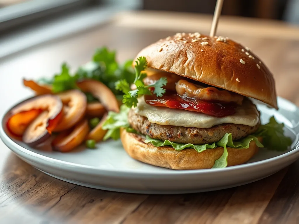 One-Pan Turkey Burger with Special Sauce