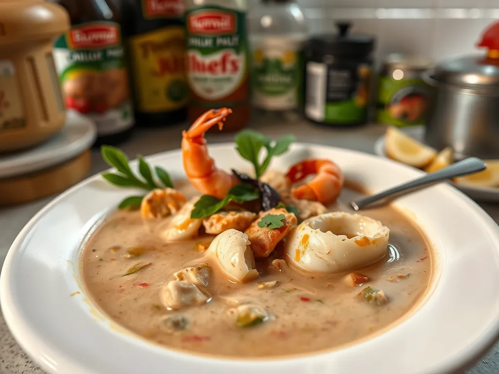 Quick Seafood Tom Kha