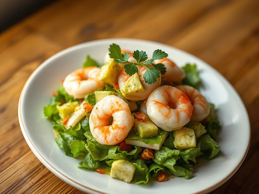 Quick Shrimp Avocado Salad