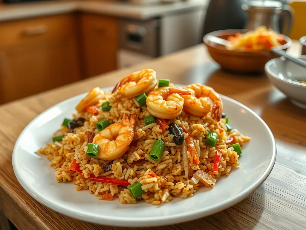 Quick Shrimp Fried Rice