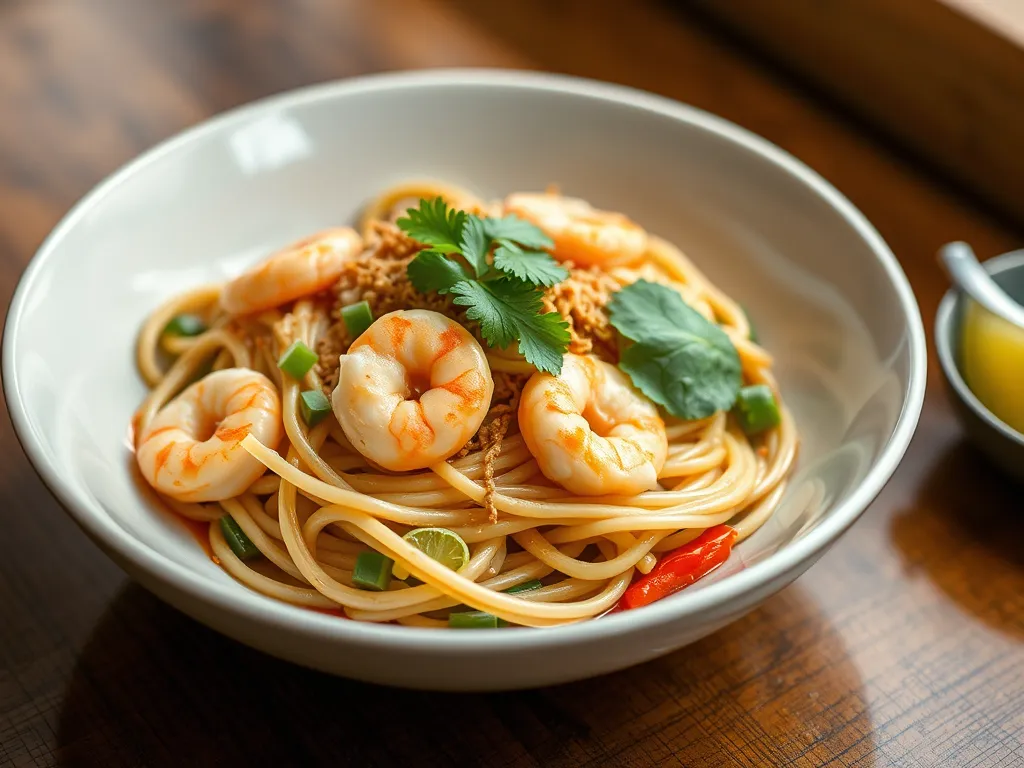 Quick Shrimp Pad Thai