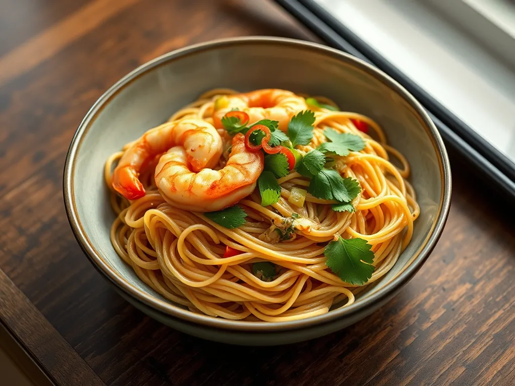 Quick Singapore Noodles