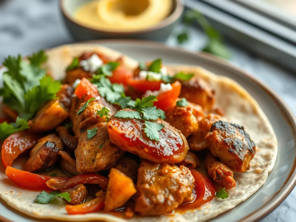 Quick Skillet Chicken Fajitas