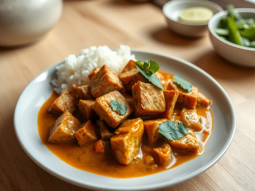 Quick Tofu Massaman Curry
