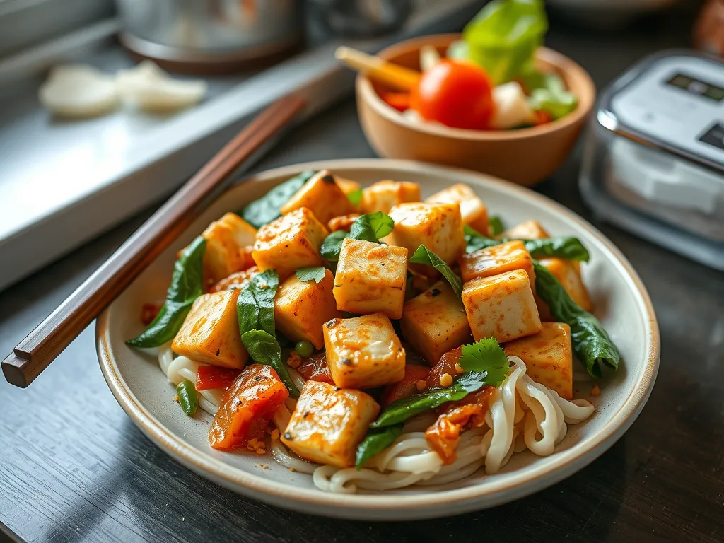 15-Minute Tofu Pad Kra Pao