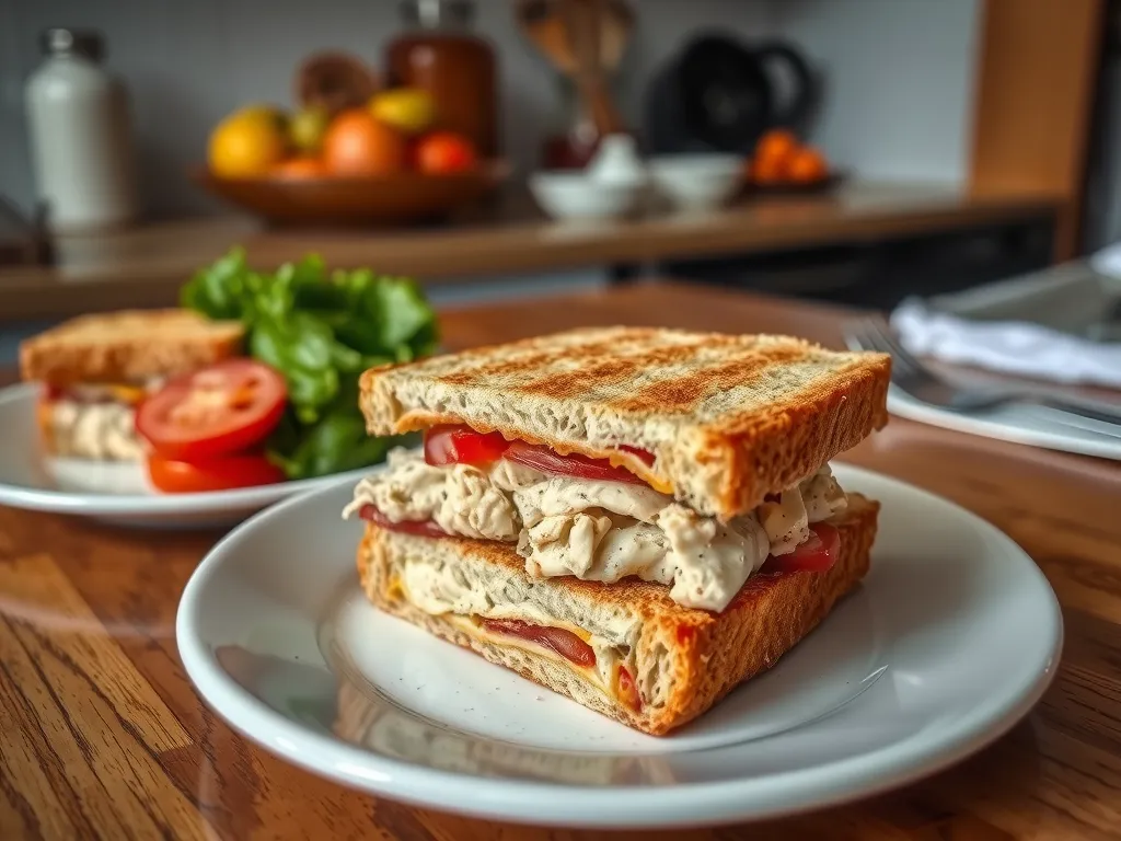 Quick Tuna Salad Melts
