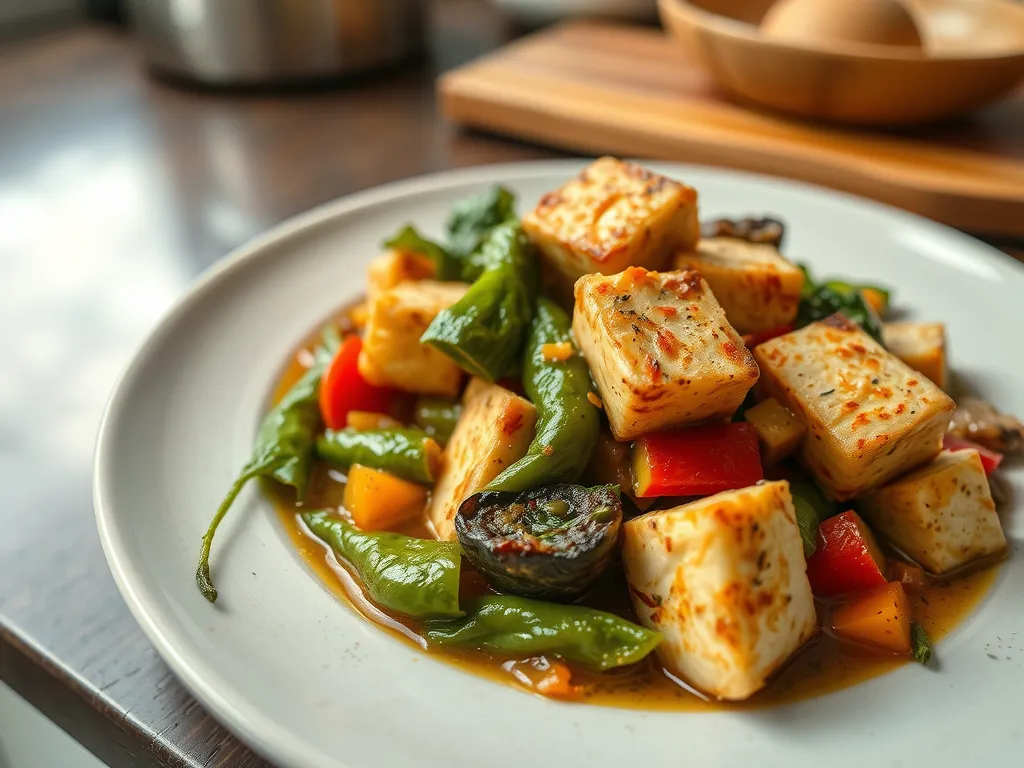 Savory Tofu & Vegetable Stew