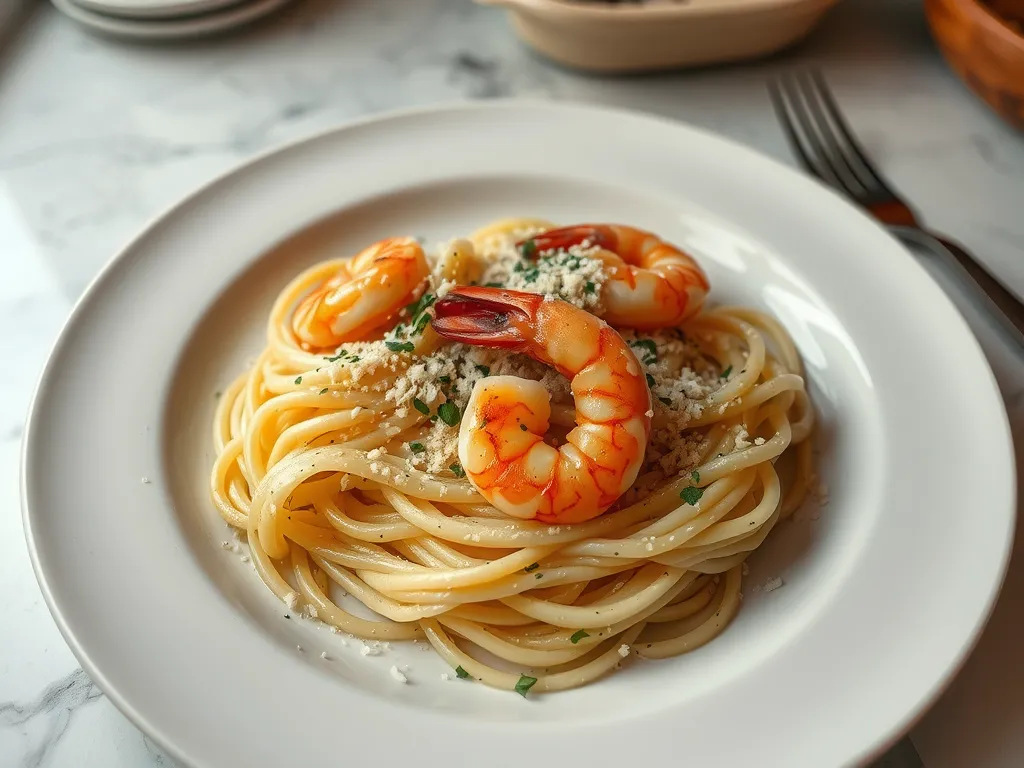 Seafood Cacio e Pepe