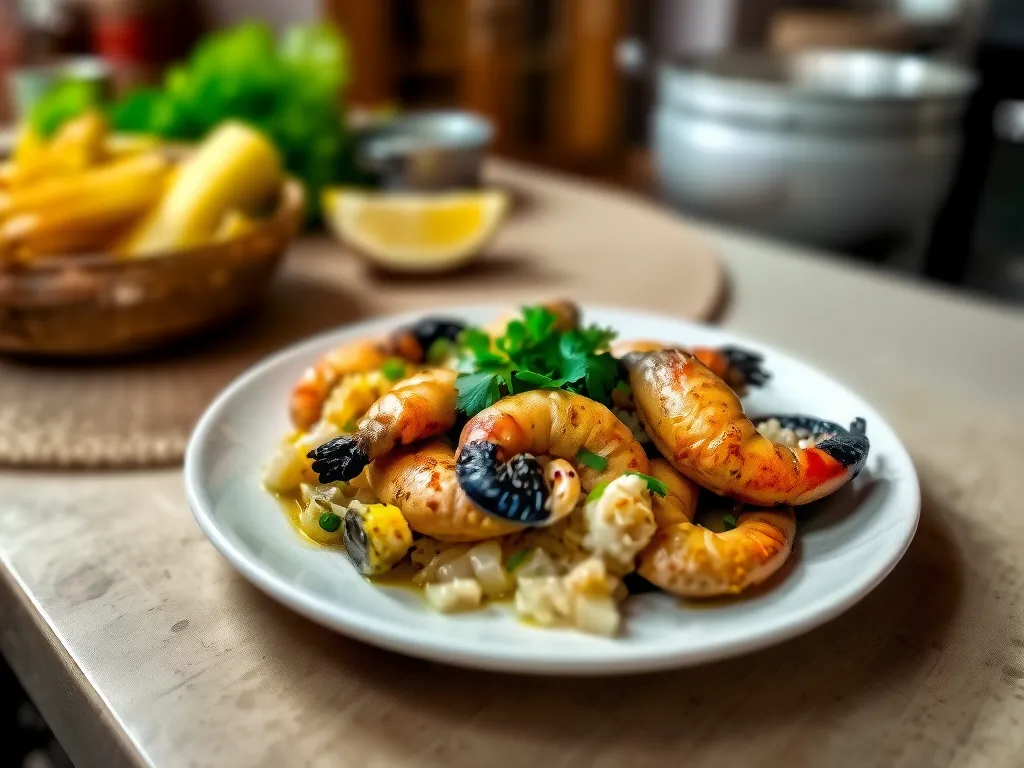 Seafood Mujaddara Express
