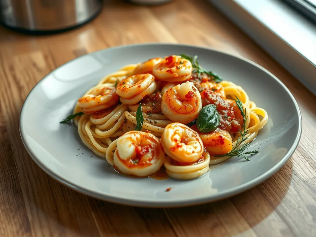 Shrimp Gnocchi alla Romana