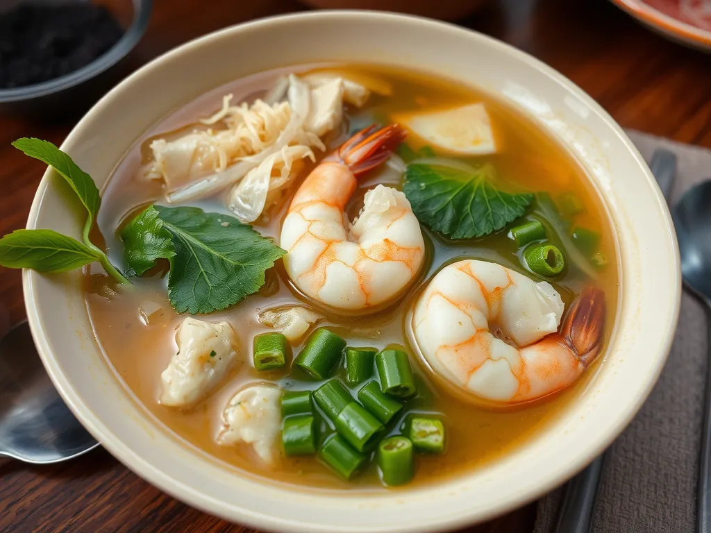 Sour Shrimp Gaeng Som