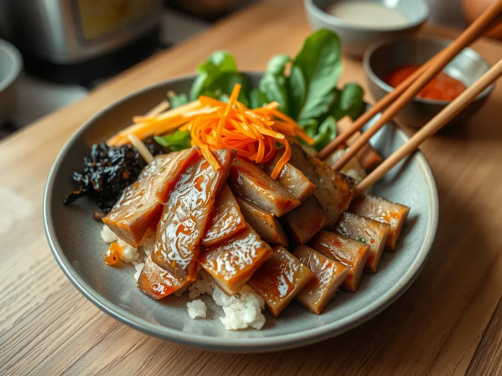 Teriyaki Tuna Bowls