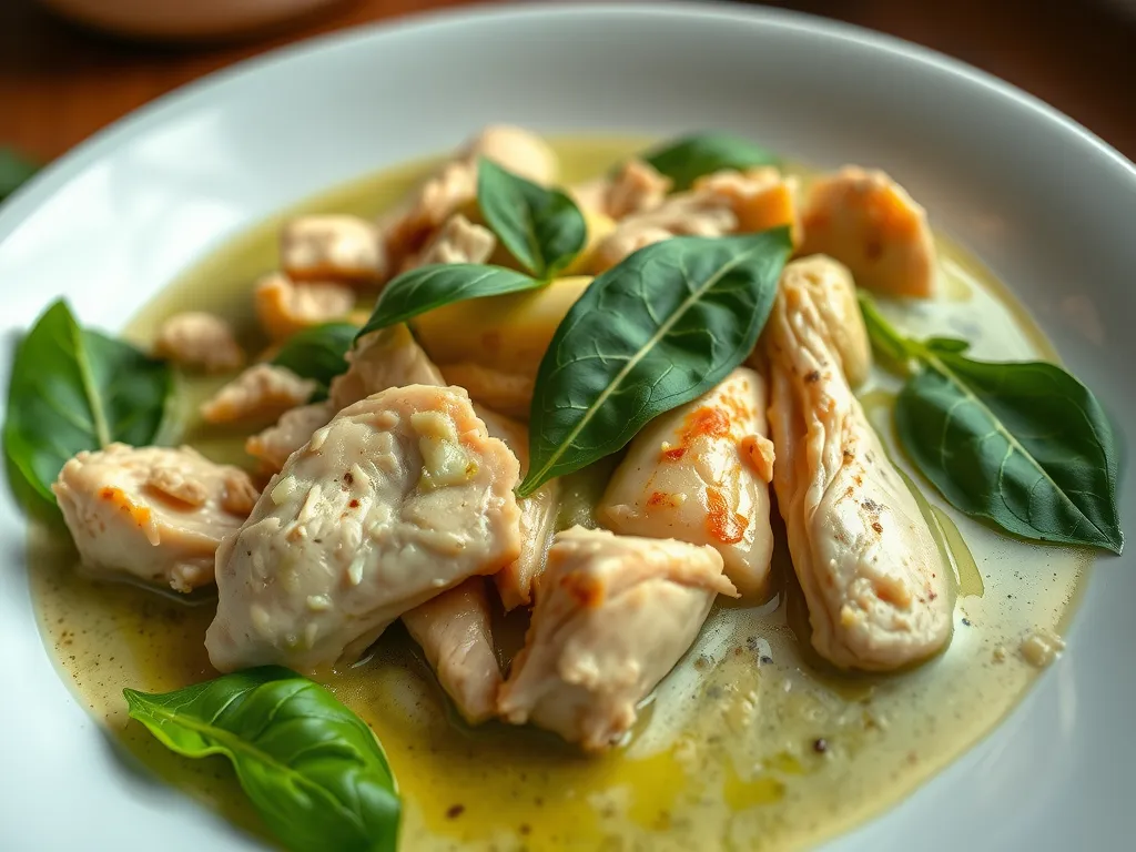 Quick Green Curry Chicken