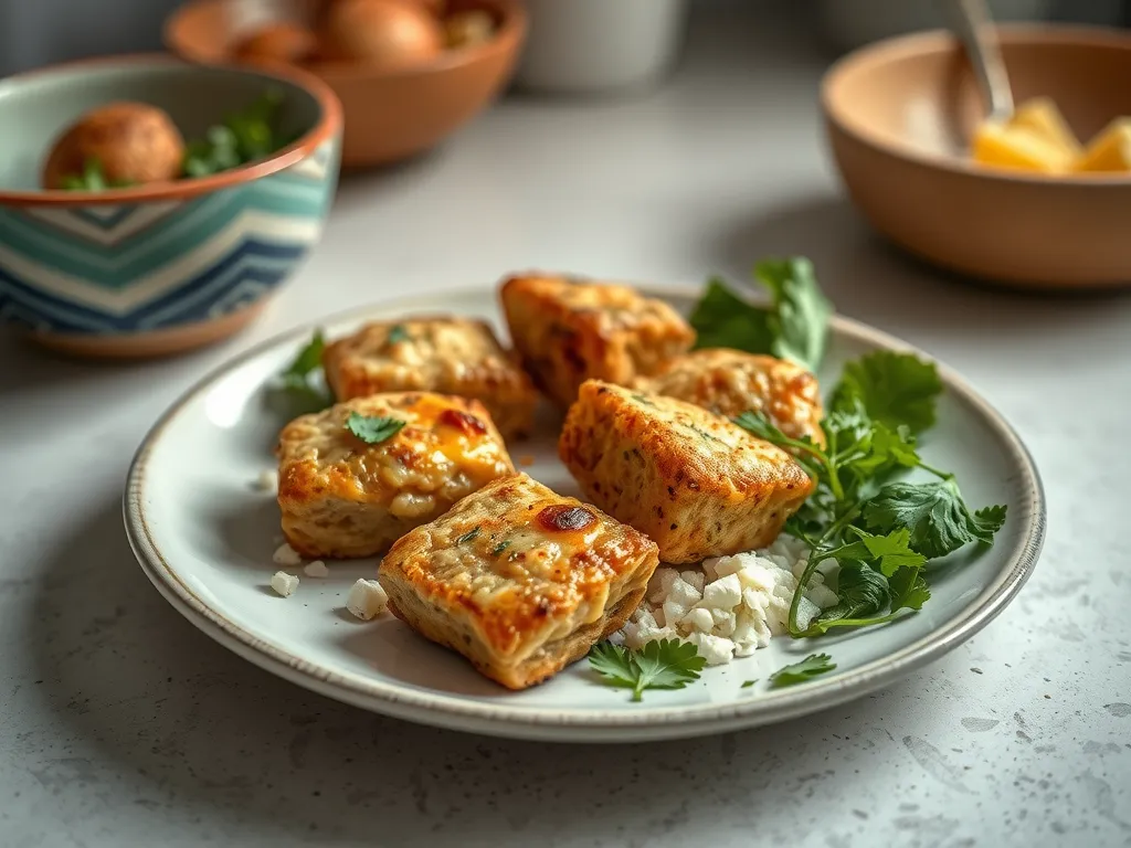 Tofu Keftedes Meatballs