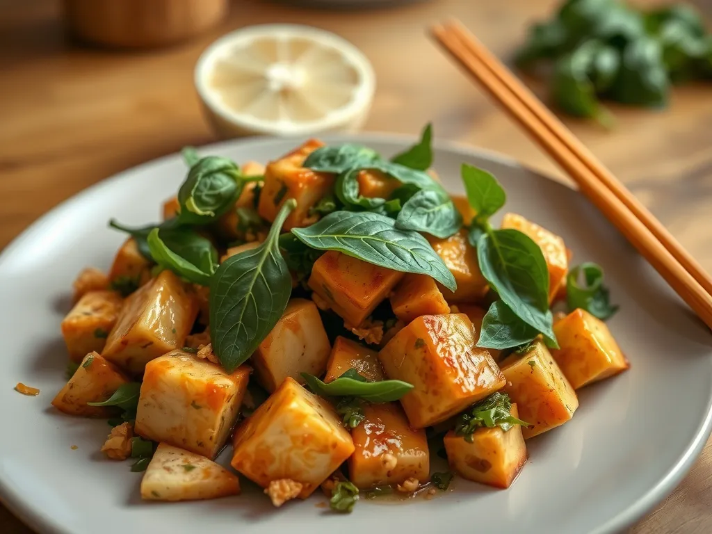 Tofu Pad Krapow Stir-Fry
