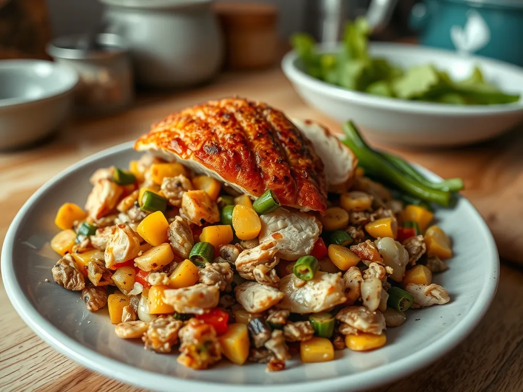 Turkey Hash Skillet