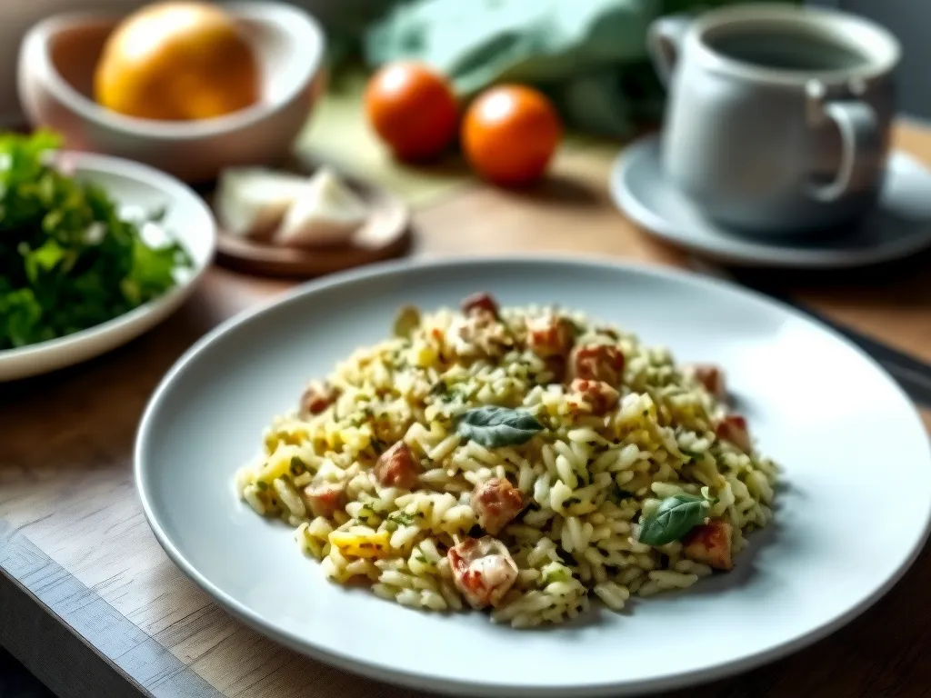 Turkey Risotto alla Milanese