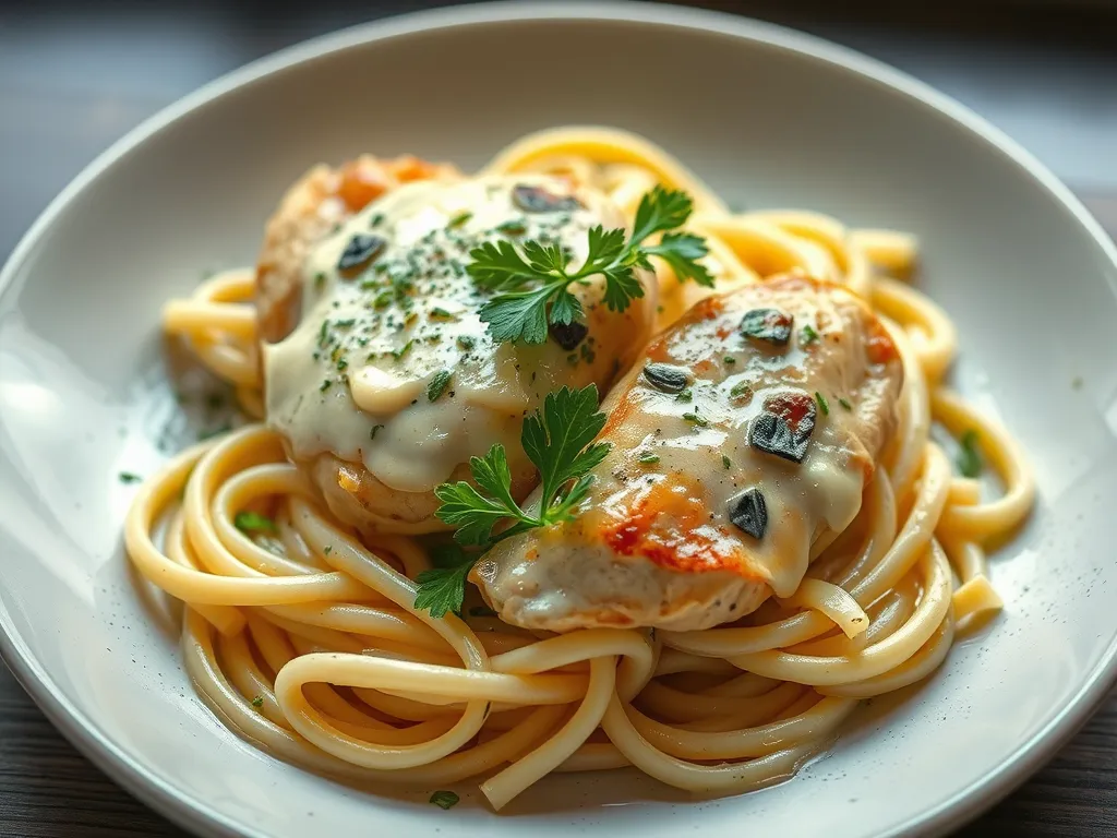 Under-20-Minute Chicken Alfredo
