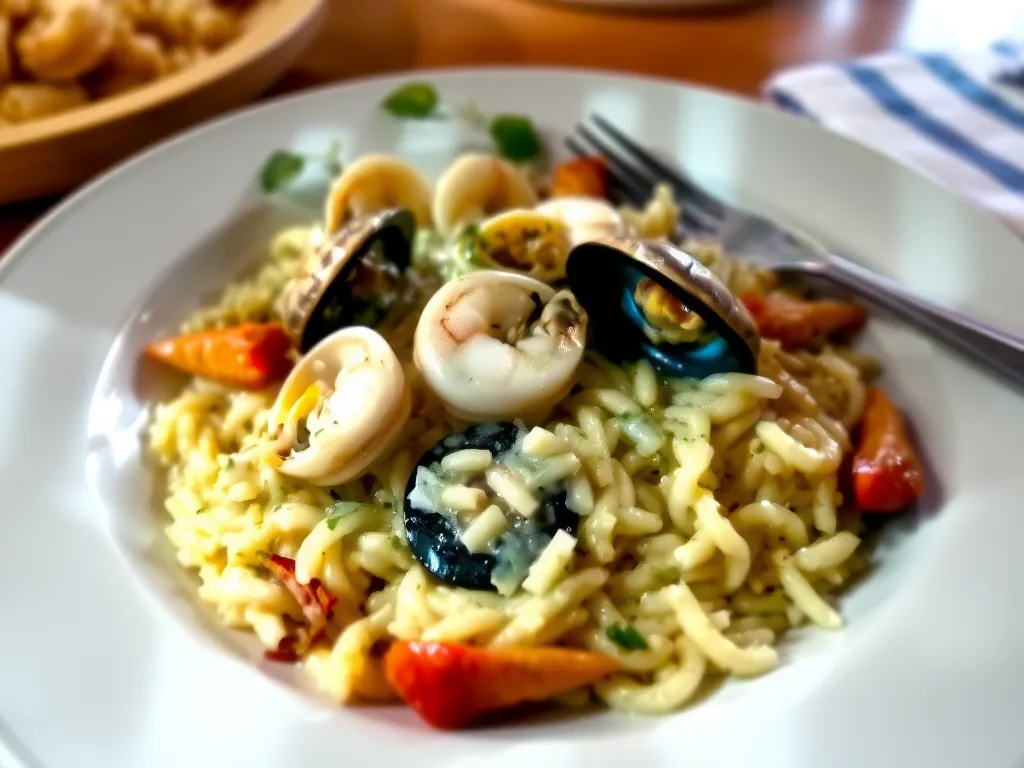 Under 20-Minute Creamy Seafood Risotto