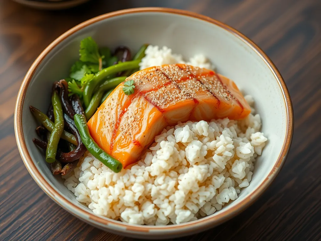 Weeknight Miso Butter Salmon Bowl